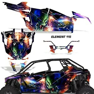 AMR グラフィックスは、Polaris RZR Pro XP 4DR UTV SxS デカール ProXP 2020-23 E115 に適合します。 AMR Graphics fits Polaris RZR Pro XP 4DR UTV SxS Decal ProXP 2020-23 E115 【並行輸入品】