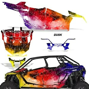 AMR グラフィックスは、Polaris RZR Pro XP 4DR UTV SxS デカール ProXP 2020-23 Dusk に適合します。 AMR Graphics fits Polaris RZR Pro XP 4DR UTV SxS Decal ProXP 2020-23 Dusk 【並行輸入品】