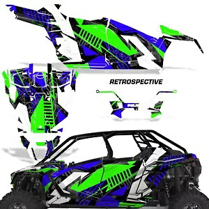 AMR グラフィックス Polaris RZR Pro XP 4DR UTV デカール ProXP 2020-23 RTRSPCTV G U AMR Graphics for Polaris RZR Pro XP 4DR UTV Decals ProXP 2020-23 RTRSPCTV G U 【並行輸入品】