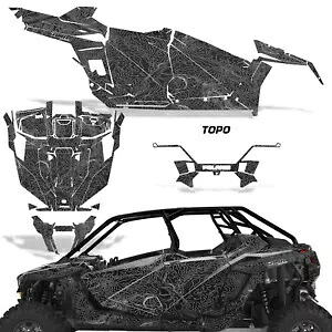 AMR グラフィックスは、Polaris RZR Pro XP 4DR UTV SxS デカール ProXP 2020-23 TOPO に適合します。 AMR Graphics fits Polaris RZR Pro XP 4DR UTV SxS Decal ProXP 2020-23 TOPO 【並行輸入品】