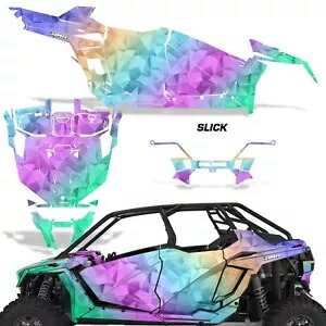 AMR グラフィックスは、Polaris RZR Pro XP 4DR UTV SxS デカール ProXP 2020-23 SLK に適合します。 AMR Graphics fits Polaris RZR Pro XP 4DR UTV SxS Decal ProXP 2020-23 SLK 【並行輸入品】