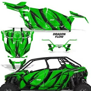 AMR グラフィックスは、Polaris RZR Pro XP 4DR UTV SxS デカール ProXP 2020-23 DFLG に適合します。 AMR Graphics fits Polaris RZR Pro XP 4DR UTV SxS Decal ProXP 2020-23 DFLG 【並行輸入品】