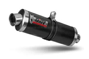 Mivv 排気マフラー オーバル カーボンファイバー アプリリア RSV 1000 1998 - 2003用 Mivv Exhaust Muffler Oval Carbon Fiber for Aprilia Rsv 1000 1998 - 2003 【並行輸入品】
