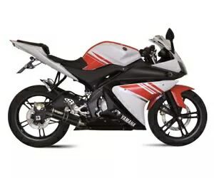 フルシステムエキゾーストストーム GP ブラックカーボンキャップ ヤマハ YZF R125 2008 - 2013 Full System Exhaust Storm GP Black carbon cap for YAMAHA YZF R125 2008 - 2013 【並行輸入品】 92,565円