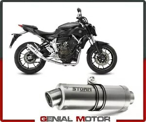 フルシステムストーム by Mivv マフラー GP スチールコンプリート ヤマハ Mt-07 2014 - 2018 Full System Storm by Mivv Muffler Gp Steel Complete for Yamaha Mt-07 2014 - 2018 【並行輸入品】｜カスタムパーツ WORLD倉庫