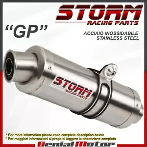 排気ストーム by Mivv マフラー GP スチール スズキ Sv 650 2006 06用 Exhaust Storm by Mivv Muffler Gp Steel for Suzuki Sv 650 2006 06 【並行輸入品】