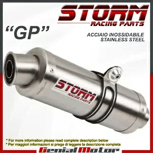 排気ストーム by Mivv マフラー GP スチール スズキ Sv 650 2004 04用 Exhaust Storm by Mivv Muffler Gp Steel for Suzuki Sv 650 2004 04 【並行輸入品】｜カスタムパーツ WORLD倉庫
