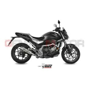 Mivv 排気マフラー GP チタン ホンダ NC 750 S X 2016 - 2023用 Mivv Exhaust Muffler GP Titanium for Honda Nc 750 S X 2016 - 2023 【並行輸入品】