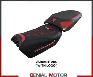 サドルカバー サフィ ウルトラリップレッド RD+ロゴ T.I.ドゥカティ ムルティストラーダ V4 2022-2023- Saddle cover Safi ultra-rip red RD + logo T.I. Ducati Multistrada V4 2022-2023- 【並行輸入品】|カスタムパーツ WORLD倉庫