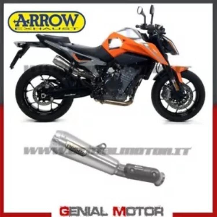 エキゾースト アロー承認プロレーススチール KTM 790 Duke 2018 - 2019用 Exhaust Arrow Approved Pro Race Steel for KTM 790 Duke 2018 - 2019 【並行輸入品】