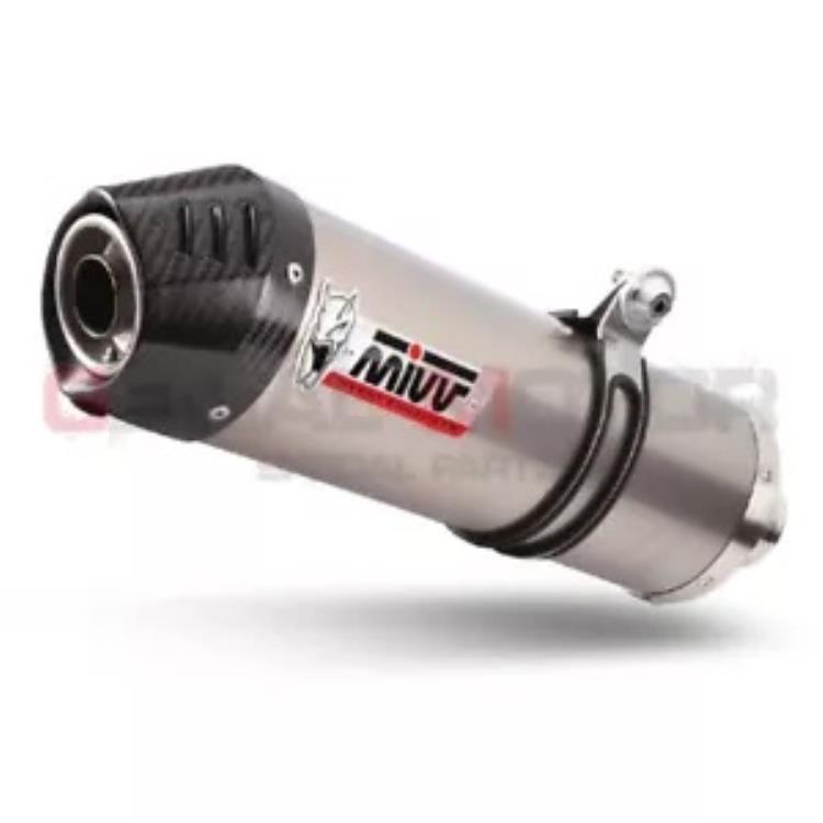 Mivv 排気マフラー オーバル チタン カーボンキャップ付き BMW F 800 Gs 2008 - 2017用 Mivv Exhaust Muffler Oval Titanium With Carbon Cap for Bmw F 800 Gs 2008 - 2017 【並行輸入品】