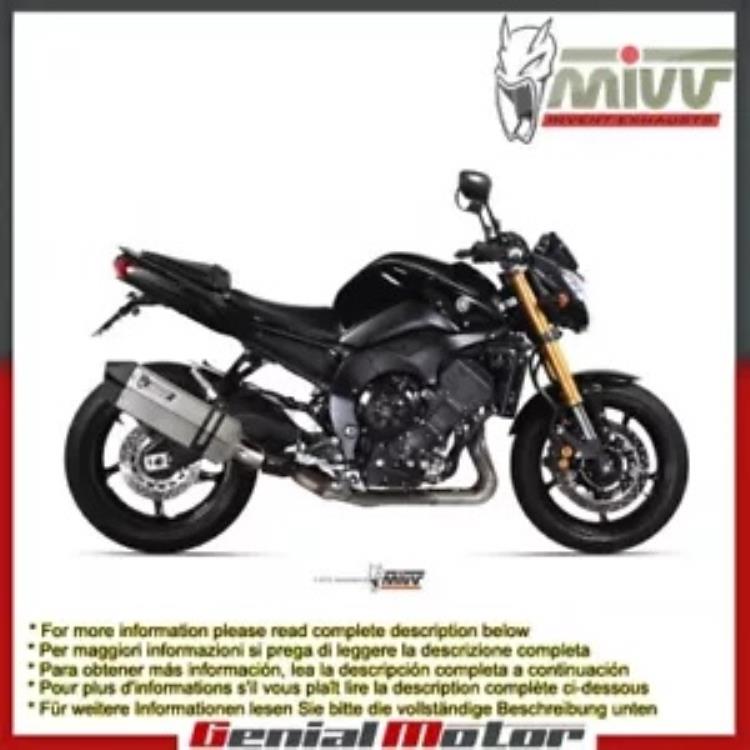 Mivv 排気マフラー スピードエッジ ステンレススチール ヤマハ Fz8 Fazer 8 2010 - 2016 Mivv Exhaust Muffler Speed Edge Stainless Steel Yamaha Fz8 Fazer 8 2010 - 2016 【並行輸入品】