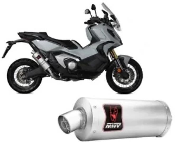 排気マフラー Mivv DAKAR ステンレス鋼ホンダ X-ADV 750 2017 - 2023 Exhaust Muffler Mivv DAKAR Stainless steel for HONDA X-ADV 750 2017 - 2023 【並行輸入品】