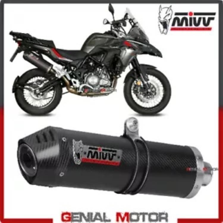 Mivv エキゾーストマフラー オーバルカーボンファイバー カーボンキャップカット BENELLI TRK 502X 2018 2020 Mivv Exhaust Muffler Oval Carbon Fiber Carbon cap kat BENELLI TRK 502X 2018 2020 【並行輸入品】