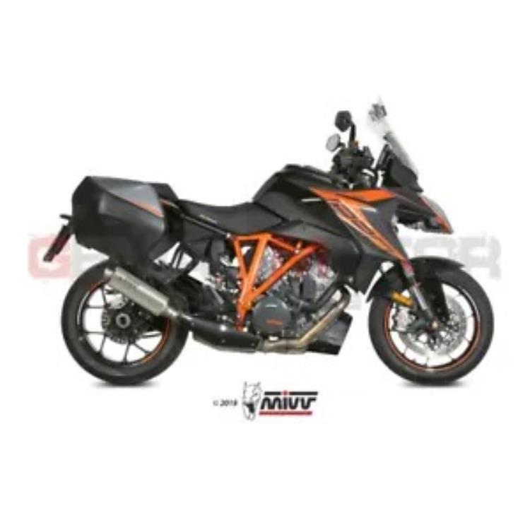 Mivv 排気マフラー GP PRO チタン Ktm 1290 Superduke GT 2016 - 2023 用 Mivv Exhaust Muffler GP PRO Titanium for Ktm 1290 Superduke Gt 2016 - 2023 【並行輸入品】