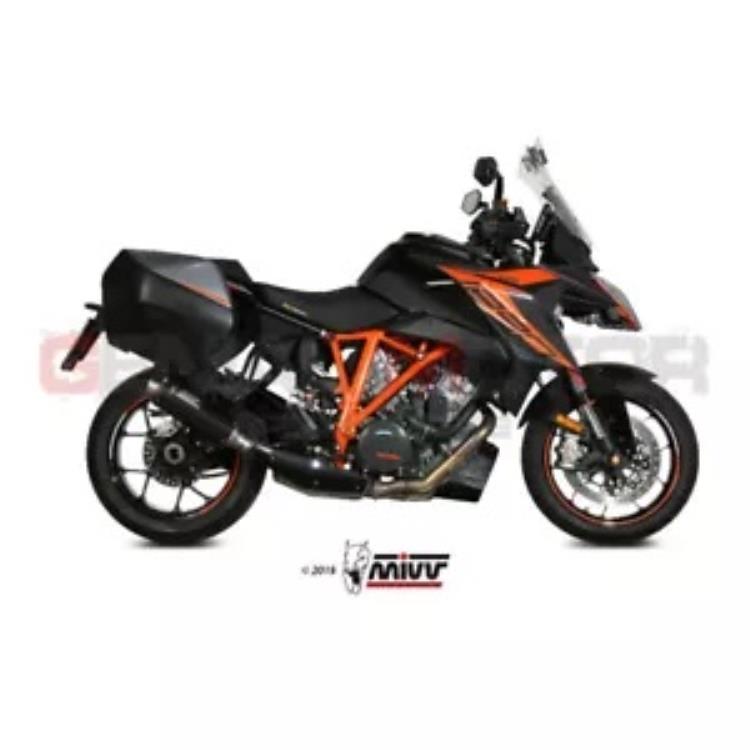 Mivv 排気マフラー GP PRO カーボンファイバー Ktm 1290 Superduke GT 2016 - 2023 用 Mivv Exhaust Muffler GP PRO Carbon Fiber for Ktm 1290 Superduke Gt 2016 - 2023 【並行輸入品】