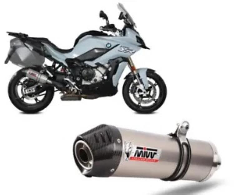 エキゾーストサイレンサー MIVV オーバル チタン+カーボンキャップ付 BMW S 1000 XR 2020 - 2023 Exhaust Silencer MIVV OVAL Titanium+WITH CARBON CAP BMW S 1000 XR 2020 - 2023 【並行輸入品】