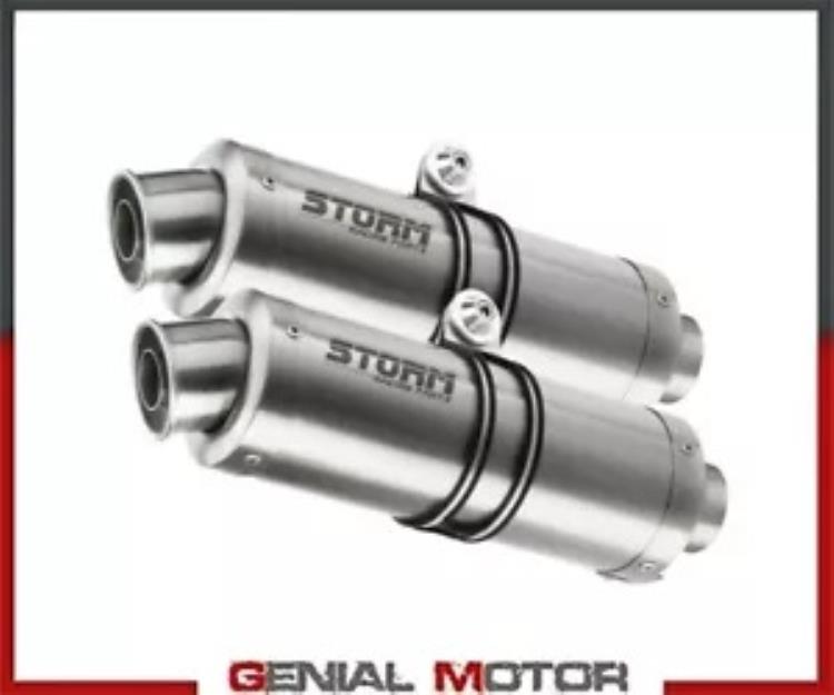 排気ストーム by Mivv マフラー GP スチール for Ducati Monster 900 1999 99 Exhaust Storm by Mivv Mufflers Gp Steel for Ducati Monster 900 1999 99 【並行輸入品】