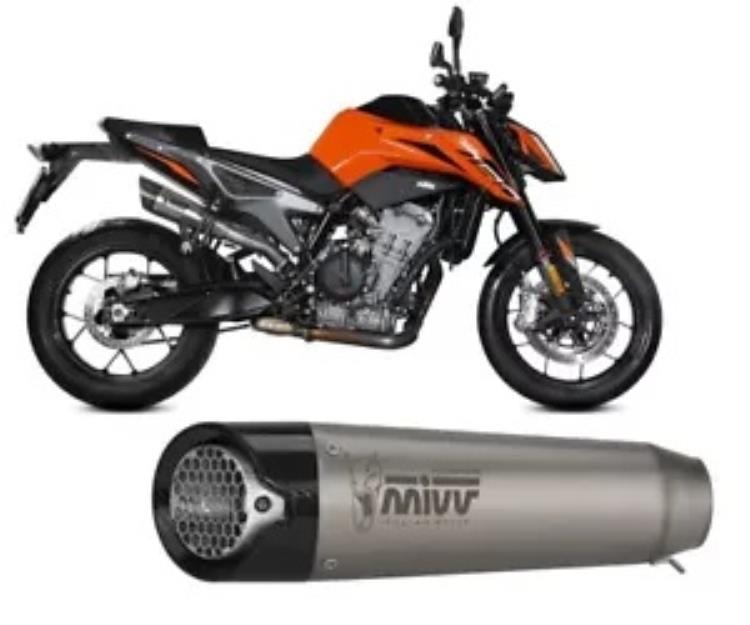 排気マフラー Mivv X-M5 チタン KTM 790 DUKE 2023 Exhaust Muffler Mivv X-M5 Titanium KTM 790 DUKE 2023 【並行輸入品】 75,625円