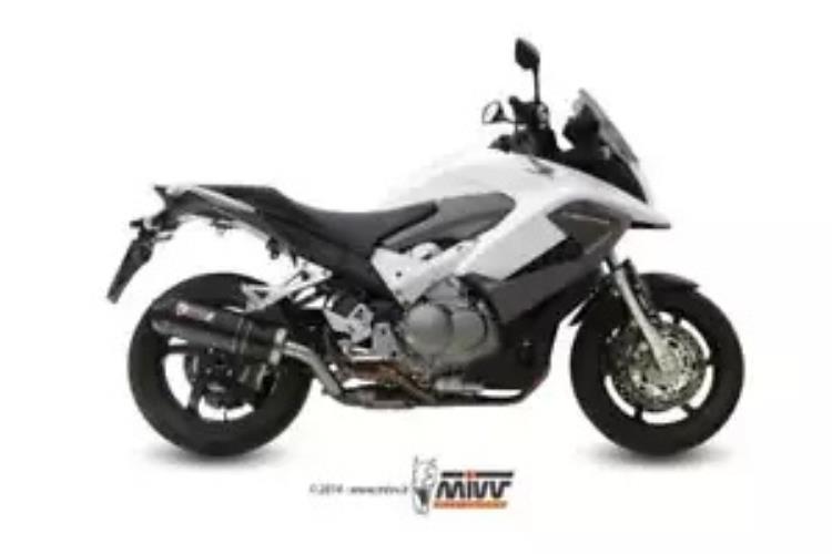 Mivv 排気マフラー オーバル カーボン カーボンキャップ付き ホンダ クロスランナー 2011 - 2014 Mivv Exhaust Muffler Oval Carbon with Carbon Cap Honda Crossrunner 2011 - 2014 【並行輸入品】｜カスタムパーツ WORLD倉庫