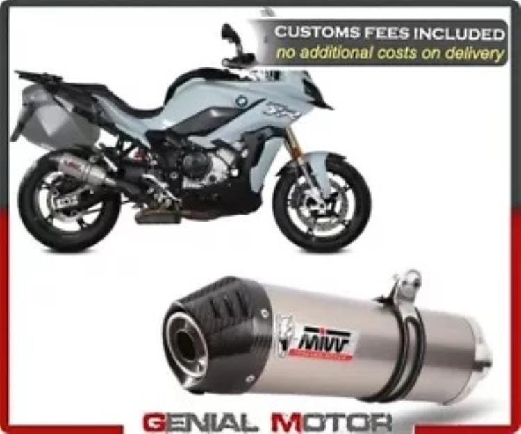 排気ターミナル MIVV オーバル チタン + カーボンキャップ付き BMW S 1000 XR 2020-2022 Exhaust terminal MIVV OVAL Titanium+WITH CARBON CAP for BMW S 1000 XR 2020-2022 【並行輸入品】
