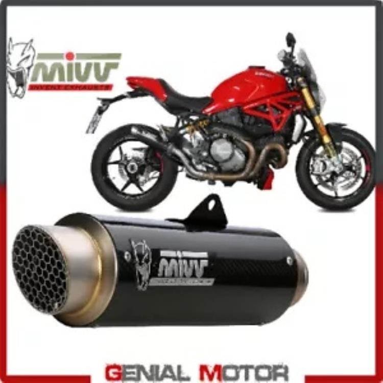 Mivv 排気マフラー GP PRO カーボン DUCATI MONSTER 1200 2017 - 2019用 Mivv Exhaust Muffler GP PRO Carbon for DUCATI MONSTER 1200 2017 - 2019 【並行輸入品】
