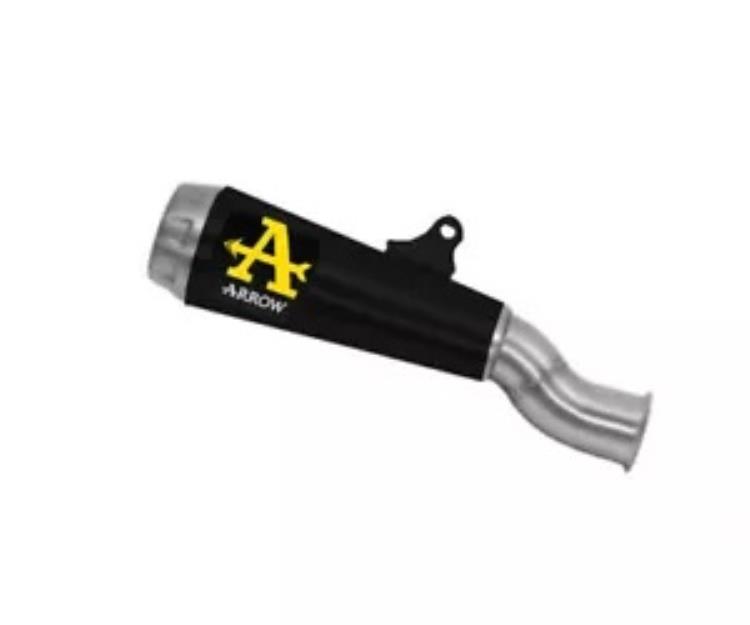 排気マフラー Arrow ProRace Nichrom Dark /Inox Ktm 1290 SuperDuke GT 2022 2024 Exhaust Muffler Arrow ProRace Nichrom Dark /Inox Ktm 1290 SuperDuke GT 2022 2024 【並行輸入品】