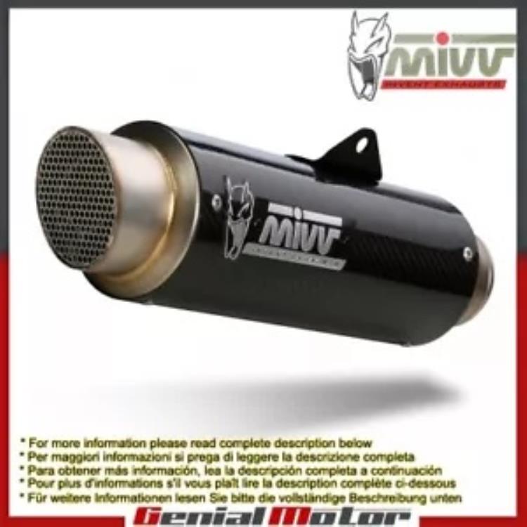 Mivv 排気マフラー GP PRO カーボンファイバー Ktm 390 Duke 2017 - 2018 用 Mivv Exhaust Muffler GP PRO Carbon Fiber for Ktm 390 Duke 2017 - 2018 【並行輸入品】