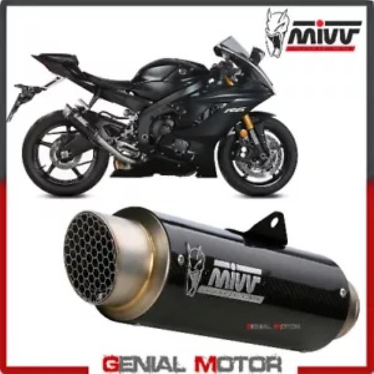 Mivv 排気マフラー GP PRO カーボン ハイカット ヤマハ YZF 600 R6 2017 - 2019用 Mivv Exhaust Muffler GP PRO Carbon High kat for YAMAHA YZF 600 R6 2017 - 2019 【並行輸入品】 103,455円