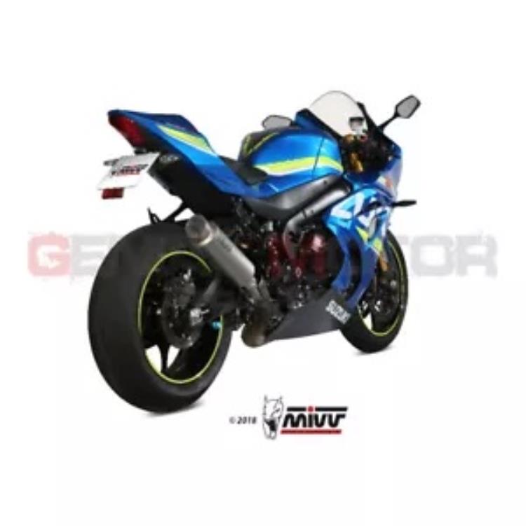 Mivv 排気マフラー GP PRO チタン スズキ Gsx-R 1000 2017 - 2020用 Mivv Exhaust Muffler GP PRO Titanium for Suzuki Gsx-R 1000 2017 - 2020 【並行輸入品】