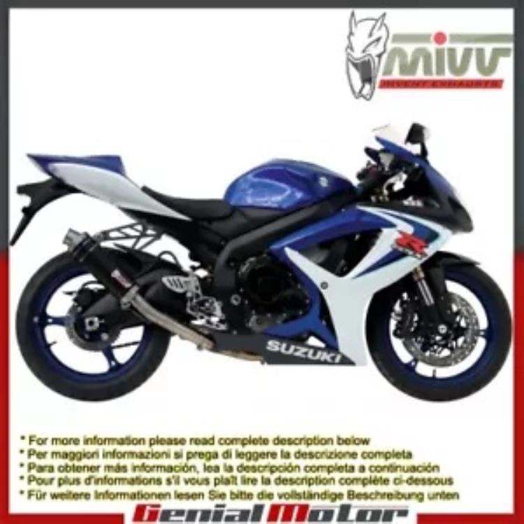 Mivv 排気マフラー GP カーボンファイバー高スズキ Gsx-R 600 2006 - 2007 用 Mivv Exhaust Muffler GP Carbon Fiber High for Suzuki Gsx-R 600 2006 - 2007 【並行輸入品】|カスタムパーツ WORLD倉庫