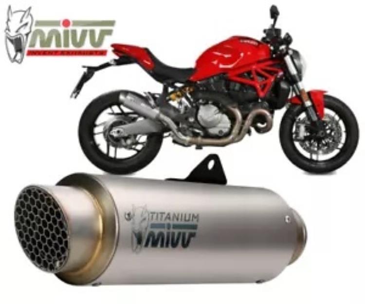 Mivv 排気マフラー GP PRO チタン DUCATI MONSTER 1200 2017 - 2021 用 Mivv Exhaust Muffler GP PRO Titanium for DUCATI MONSTER 1200 2017 - 2021 【並行輸入品】 103,455円