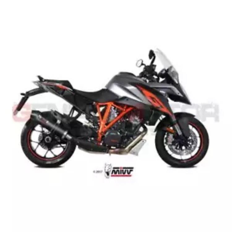 Mivv 排気マフラー オーバル カーボン Ktm 1290 Superduke GT 2016 - 2023用 Mivv Exhaust Muffler Oval Carbon for Ktm 1290 Superduke Gt 2016 - 2023 【並行輸入品】