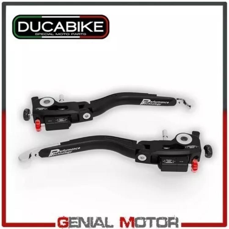 ブレーキ レバー ペア + クラッチ 2 調整 シルバー Ducabike Ducati 1198 2009 - 2012 Brake Lever Pair + Clutch 2 Adjustments Silver Ducabike Ducati 1198 2009 - 2012 【並行輸入品】