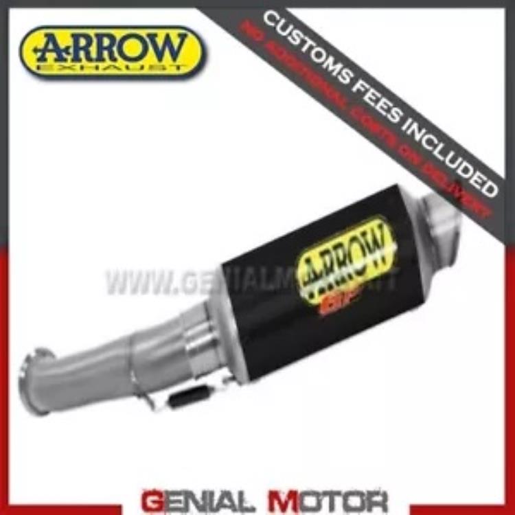 排気 Arrow GP2 スチール ブラック KTM Duke 125 2017 - 2020用 Exhaust Arrow Gp2 Steel Black for KTM Duke 125 2017 - 2020 【並行輸入品】