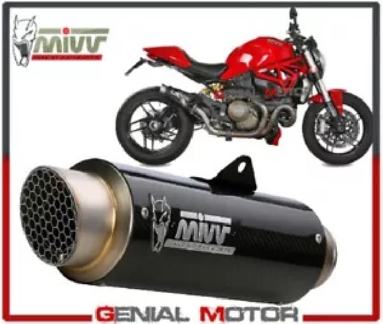 Mivv 排気マフラー GP Pro カーボン DUCATI MONSTER 1200 2014 14用 Mivv Exhaust Muffler Gp Pro Carbon for DUCATI MONSTER 1200 2014 14 【並行輸入品】