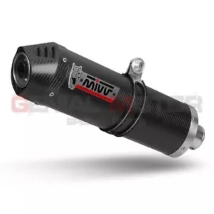 Mivv 排気マフラー オーバル カーボン カーボンキャップ付き ホンダ Vfr 800 F 2014 - 2020用 Mivv Exhaust Muffler Oval Carbon with Carbon Cap for Honda Vfr 800 F 2014 - 2020 【並行輸入品】