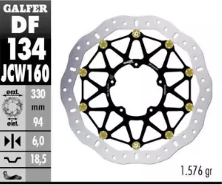 Galfer フロント ブレーキ ディスク WAVE FLOATECH RACIN 330X6 HONDA CMX 1100 REBEL 2021 2024 Galfer Front Brake Disc WAVE FLOATECH RACIN 330X6 HONDA CMX 1100 REBEL 2021 2024 【並行輸入品】｜カスタムパーツ WORLD倉庫 75,625円