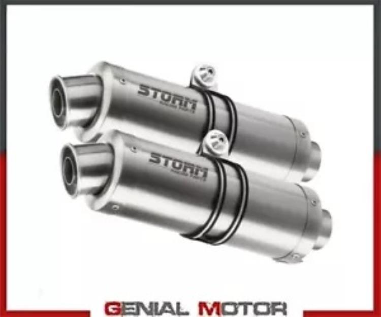 排気ストーム by Mivv マフラー GP スチール for Ducati Monster 796 2011 11 Exhaust Storm by Mivv Mufflers Gp Steel for Ducati Monster 796 2011 11 【並行輸入品】
