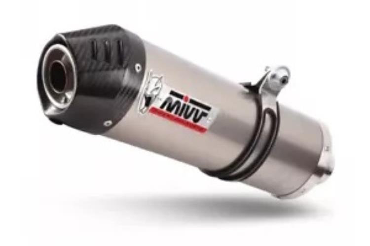 Mivv 排気マフラー オーバル チタン カーボンキャップ付き Bmw F 800 S St 2006 - 2012 Mivv Exhaust Muffler Oval Titanium With Carbon Cap Bmw F 800 S St 2006 - 2012 【並行輸入品】