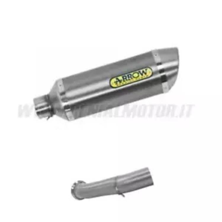 排気 + リンクパイプ Arrow Street Th Alu F スチール Inox KTM DUKE 390 2017 - 2020 Exhaust +Link Pipe Arrow Street Th Alu F Steel Inox KTM DUKE 390 2017 - 2020 【並行輸入品】