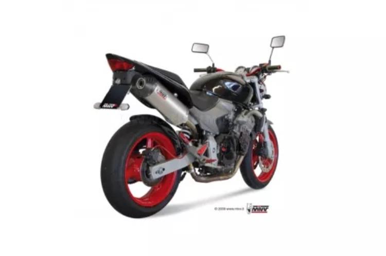 Mivv 排気マフラー オーバル チタン カーボン キャップ付き ホンダ ホーネット 600 2003 - 2006 Mivv Exhaust Muffler Oval Titanium With Carbon Cap Honda Hornet 600 2003 - 2006 【並行輸入品】｜カスタムパーツ WORLD倉庫