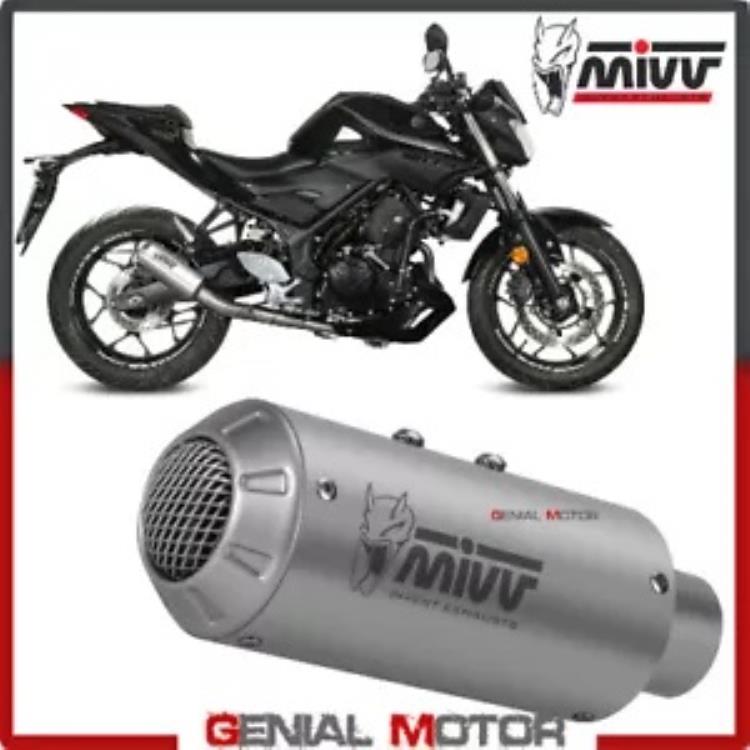 Mivv コンプリートエキゾースト フルシステム Inox ヤマハ MT-03 2016 - 2019 Mivv Complete Exhaust Full system Inox for YAMAHA MT-03 2016 - 2019 【並行輸入品】｜カスタムパーツ WORLD倉庫