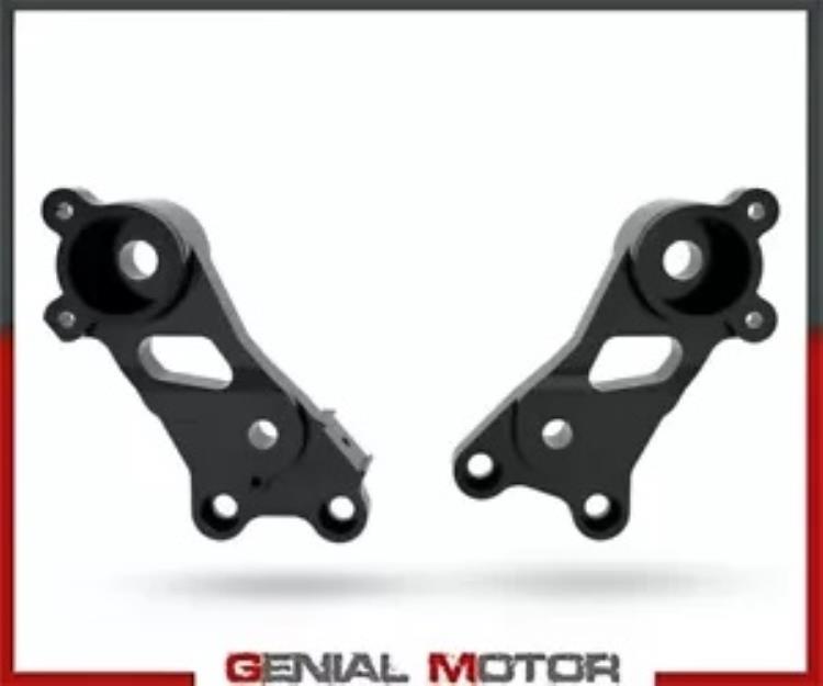 DUCABIKE PRSCRA02D ブラック フットレスト ドゥカティ スクランブラー アイコン ダーク 800 2020- DUCABIKE PRSCRA02D BLACK footrests for Ducati SCRAMBLER ICON DARK 800 2020- 【並行輸入品】