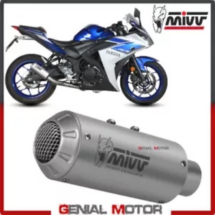 Mivv コンプリートエキゾースト フルシステム Inox ヤマハ YZF R25 2015 - 2018 Mivv Complete Exhaust Full system Inox for YAMAHA YZF R25 2015 - 2018 【並行輸入品】