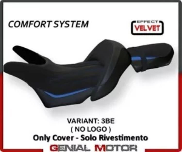 シートサドルカバー オデッサ ベルベットコム ブルー(BE)T.I.ヤマハ V-MAX 1700 2008-2017 Seat saddle cover Odessa Velvet Com Blue(BE)T.I. YAMAHA V-MAX 1700 2008-2017 【並行輸入品】
