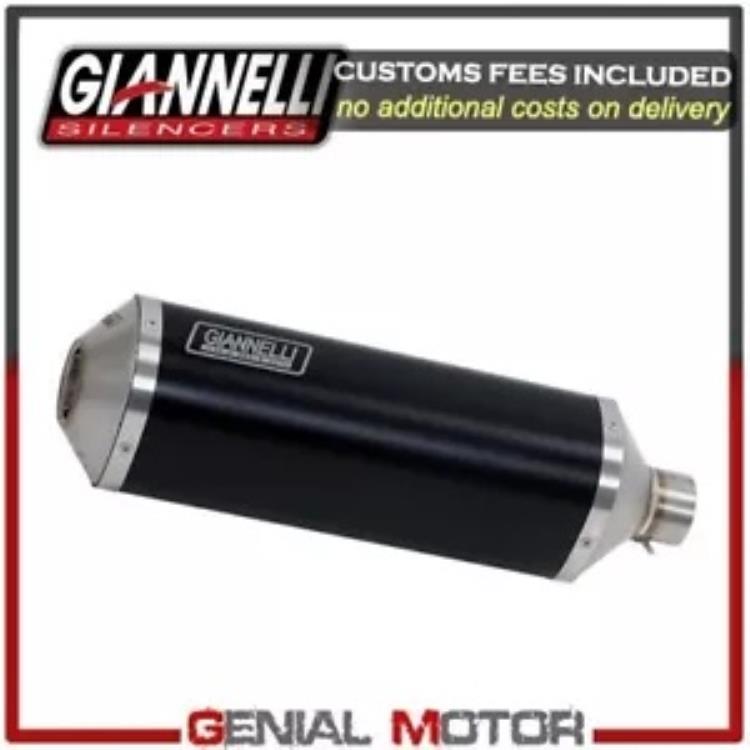 フルエキゾースト システム Giannelli アルミ ブラック マフラー ヤマハ T-MAX 530 2012 - 2016 Full Exhaust System Giannelli Alum Black Muffler YAMAHA T-MAX 530 2012 - 2016 【並行輸入品】