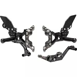 Gilles Tooling FXR リアセット - ブラック BMW M1000RR/S1000RR FXR-BM05-B 用 Gilles Tooling FXR Rearset - Black for BMW M1000RR/S1000RR FXR-BM05-B 【並行輸入品】|カスタムパーツ WORLD倉庫