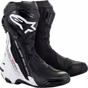 ALPINESTARS スーパーテック V ブーツ - ブラック/ホワイト - US 10.5 / EU 45 2220121-12-45 ALPINESTARS Supertech V Boots - Black/White - US 10.5 / EU 45 2220121-12-45 【並行輸入品】