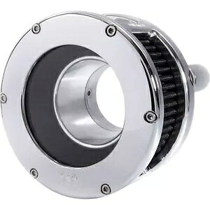 FEULING エアクリーナー - BA シリーズ - クローム - クリアカバー - ブラック - M8 5538 FEULING Air Cleaner - BA Series - Chrome - Clear Cover - Black - M8 5538 【並行輸入品】